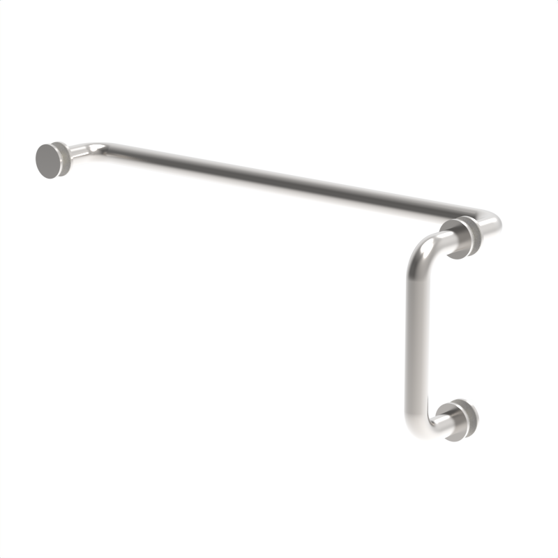 [R6X18] GGH Handle/Towel Bar Combo - 6" x 18" - Round/Tubular