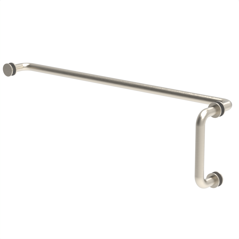 [R6X24] GGH Handle/Towel Bar Combo - 6" x 24" - Round/Tubular