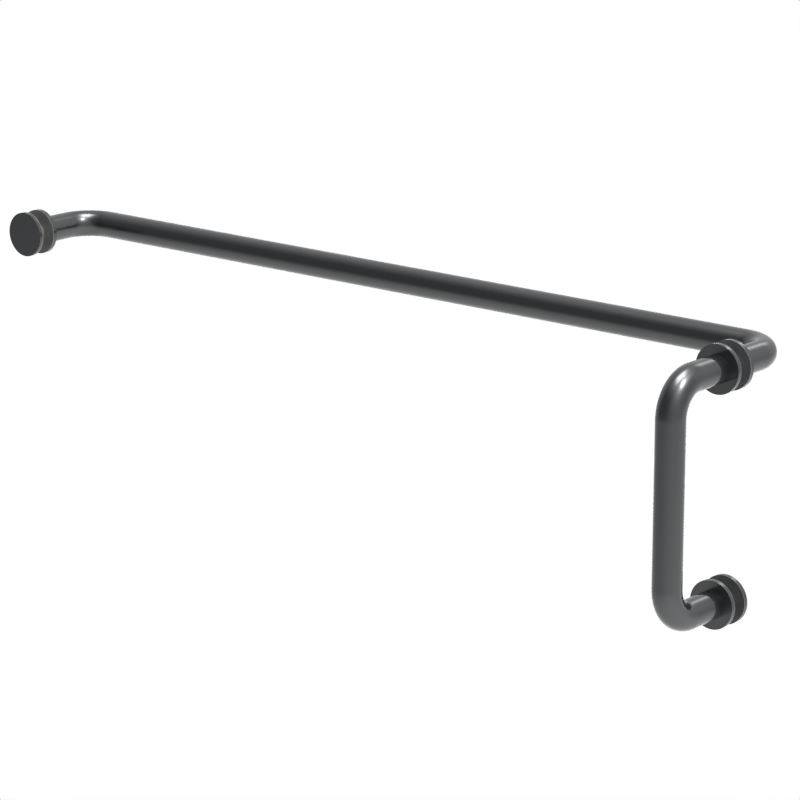 [R6X24] GGH Handle/Towel Bar Combo - 6" x 24" - Round/Tubular