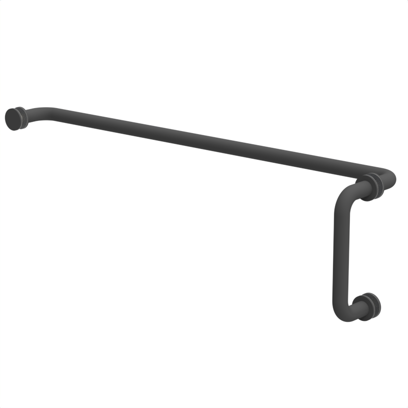 [R6X24] GGH Handle/Towel Bar Combo - 6" x 24" - Round/Tubular