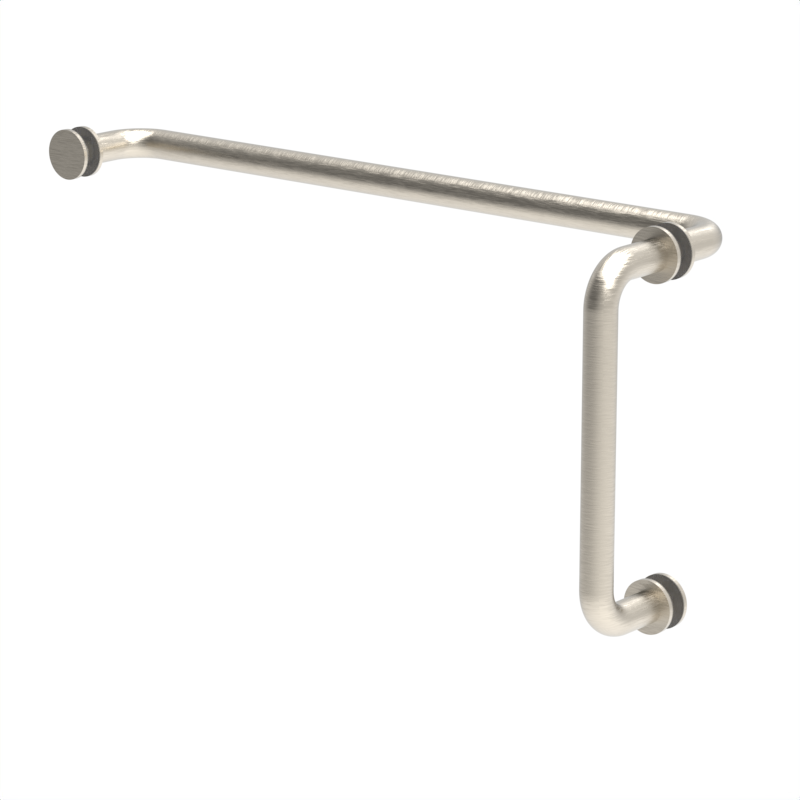 [R8X18] GGH Handle/Towel Bar Combo - 8" x 18" - Round/Tubular