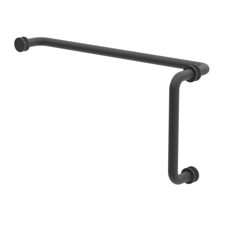 [R8X18] GGH Handle/Towel Bar Combo - 8" x 18" - Round/Tubular