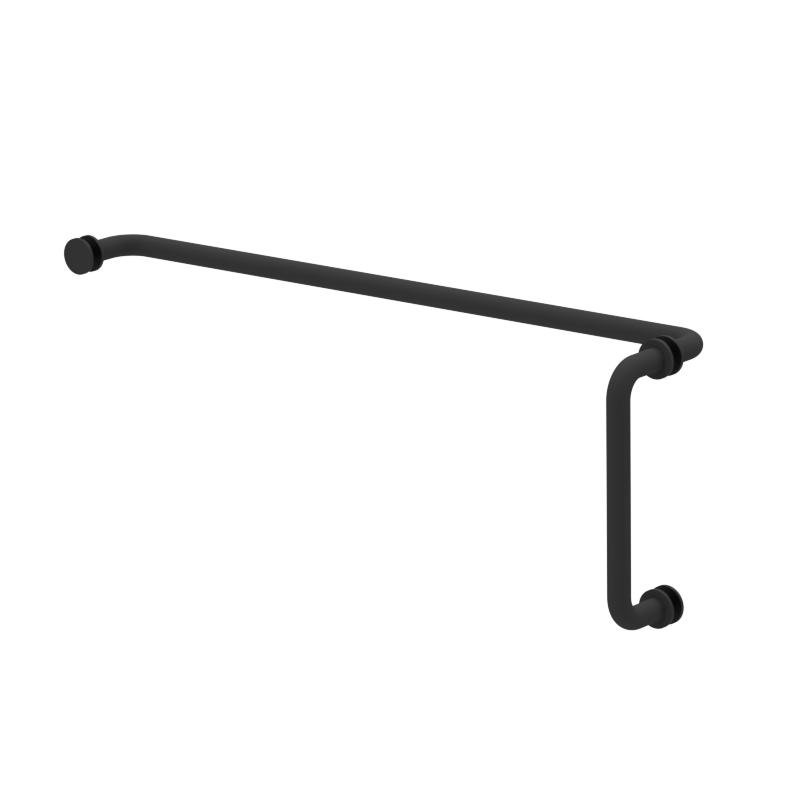 [R8X24] GGH Handle/Towel Bar Combo - 8" x 24" - Round/Tubular