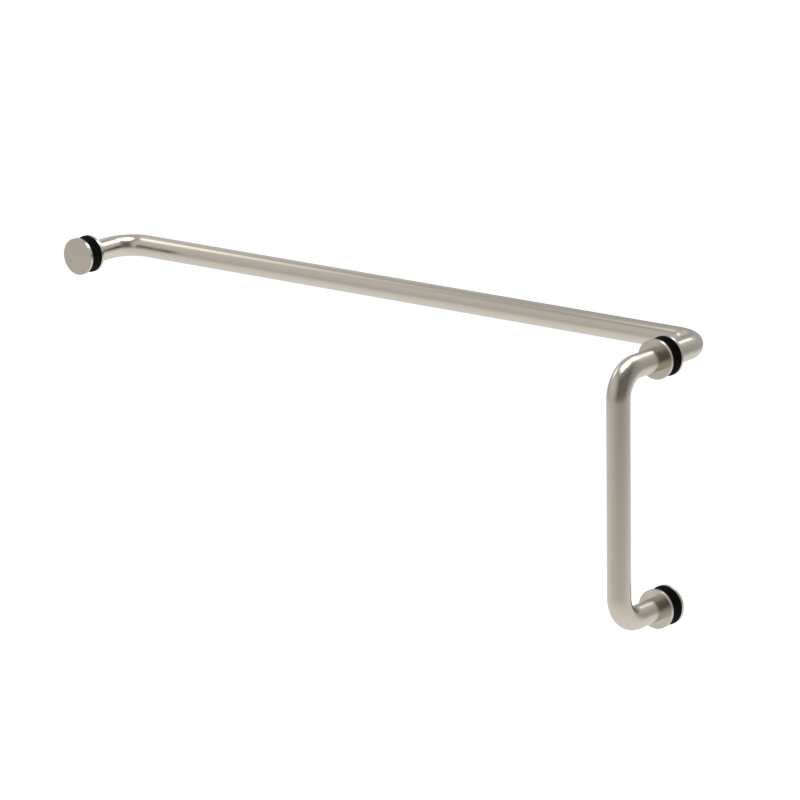 [R8X24] GGH Handle/Towel Bar Combo - 8" x 24" - Round/Tubular