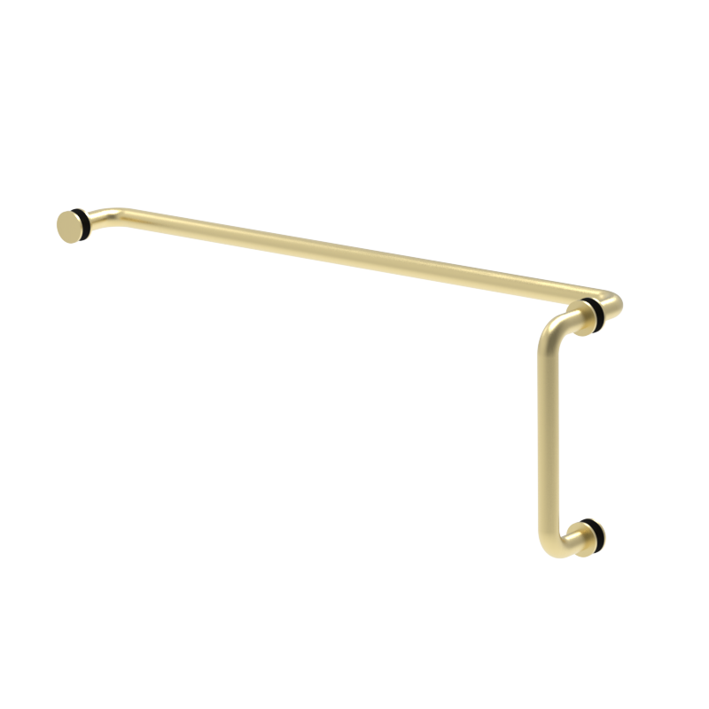 [R8X24] GGH Handle/Towel Bar Combo - 8" x 24" - Round/Tubular