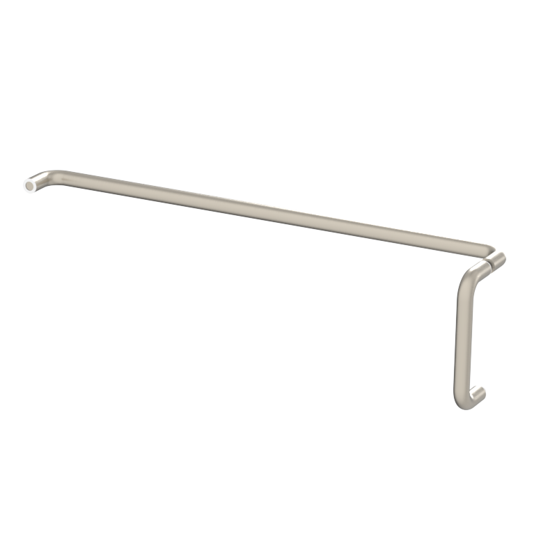 [RNW6X24] GGH Handle/Towel Bar Combo - 6" x 24" - Round/Tubular (No Washer)