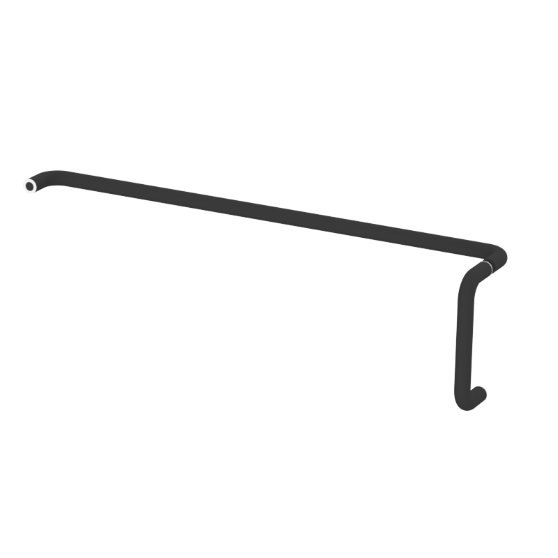 [RNW6X24] GGH Handle/Towel Bar Combo - 6" x 24" - Round/Tubular (No Washer)