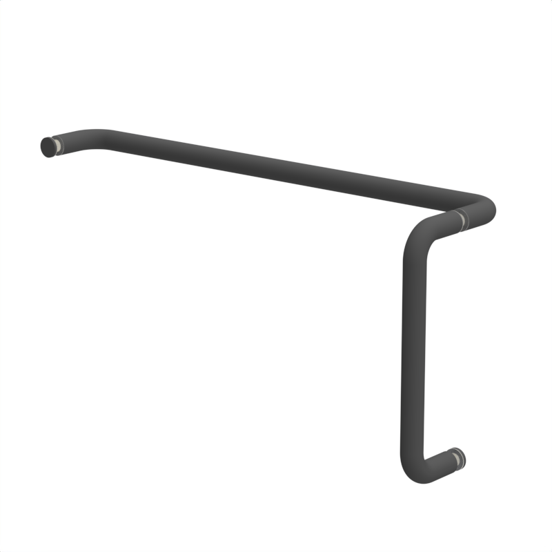 [RNW8X18] GGH Handle/Towel Bar Combo - 8" x 18" - Round/Tubular (No Washer)