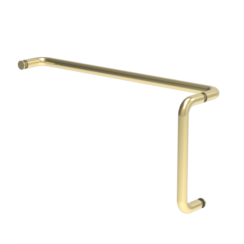 GGH Handle/Towel Bar Combo - 8" x 18" - Round/Tubular (No Washer)