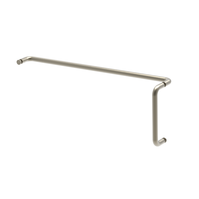 [RNW8X24] GGH Handle/Towel Bar Combo - 8" x 24" - Round/Tubular (No Washer)