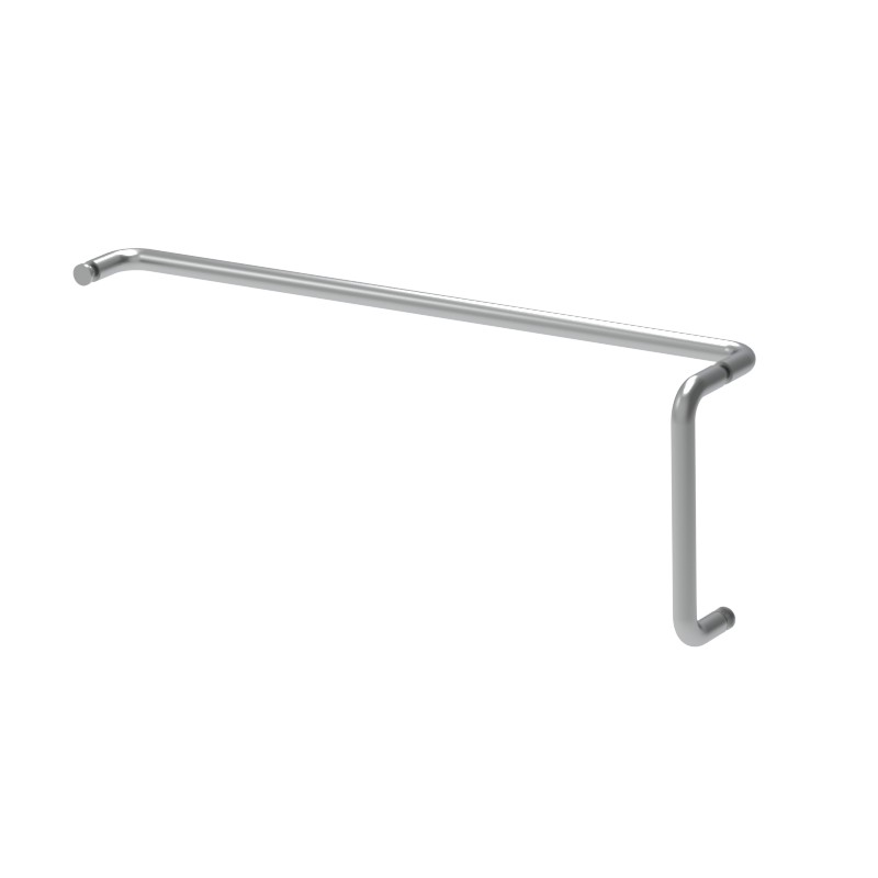 [RNW8X24] GGH Handle/Towel Bar Combo - 8" x 24" - Round/Tubular (No Washer)