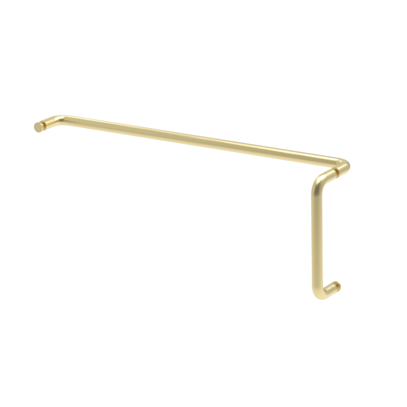 [RNW8X24] GGH Handle/Towel Bar Combo - 8" x 24" - Round/Tubular (No Washer)