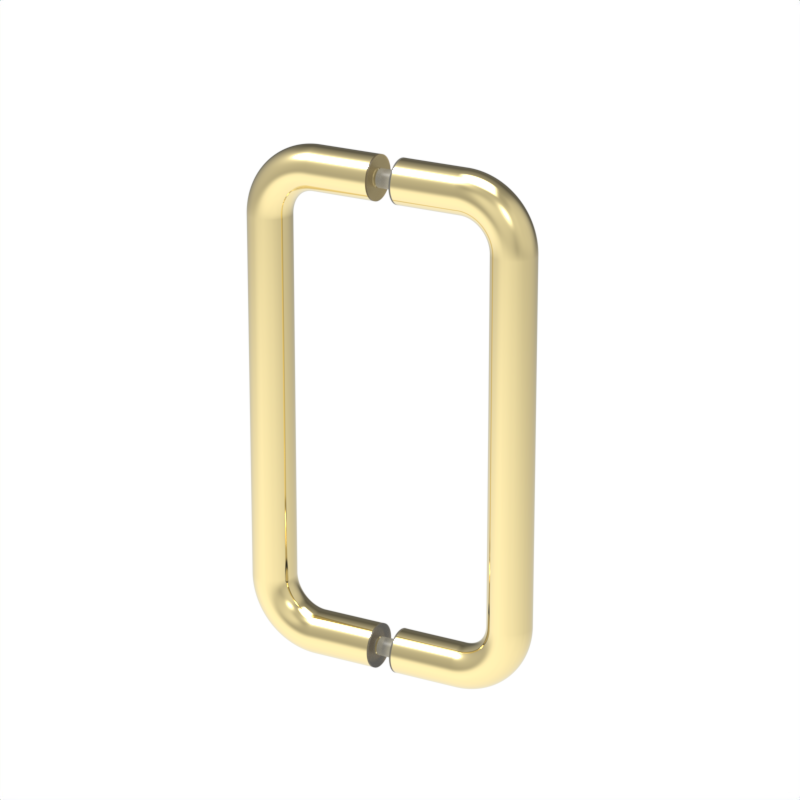 GGH Shower Handle - 8" x 8" - Round/Tubular (No Washer)
