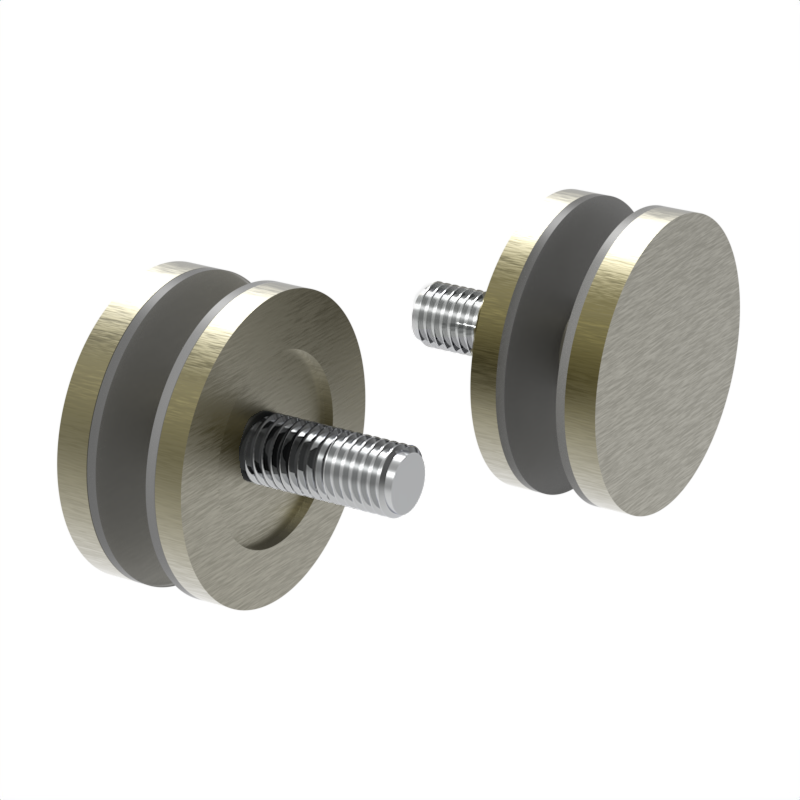 GGH Shower Handle - Round Washer/Stud Kit for Single-sided Shower Handle