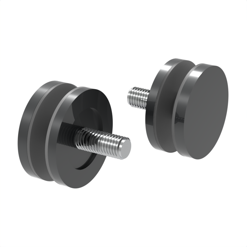 GGH Shower Handle - Round Washer/Stud Kit for Single-sided Shower Handle