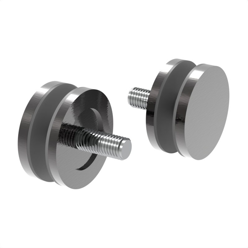 GGH Shower Handle - Round Washer/Stud Kit for Single-sided Shower Handle