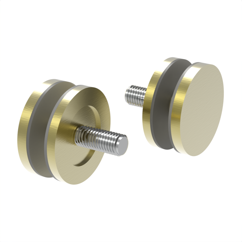 GGH Shower Handle - Round Washer/Stud Kit for Single-sided Shower Handle