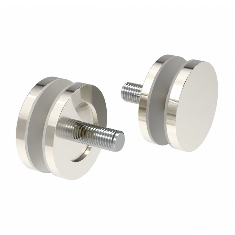 GGH Shower Handle - Round Washer/Stud Kit for Single-sided Shower Handle