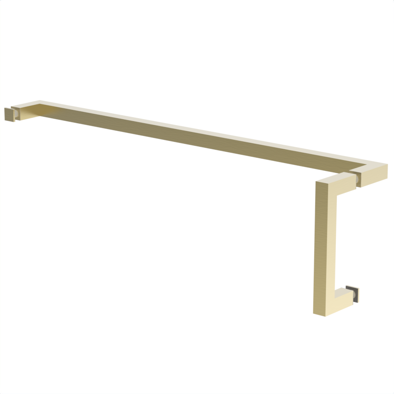 [S6X24] GGH Handle/Towel Bar Combo - 6" x 24" - Square