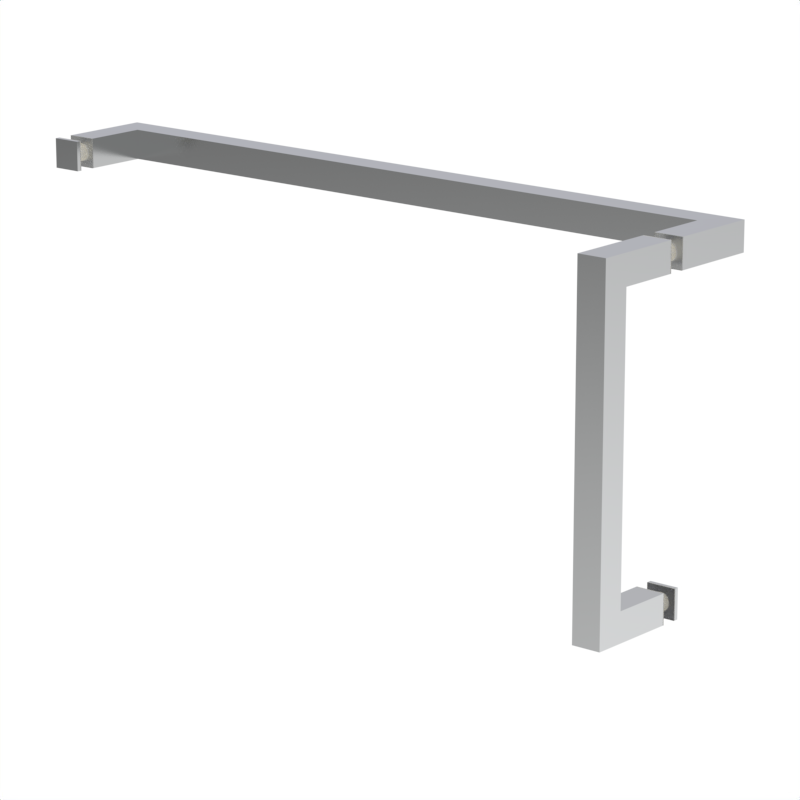 [S8X18] GGH Handle/Towel Bar Combo - 8" x 18" - Square