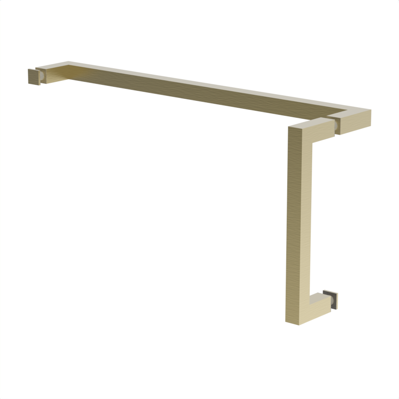 [S8X18] GGH Handle/Towel Bar Combo - 8" x 18" - Square