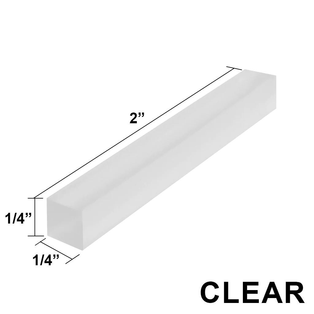 [CSB-1/4X2] GGH Setting Block - (1/4", 5/32", 1/8", 1/16") (2" & 6" Length)
