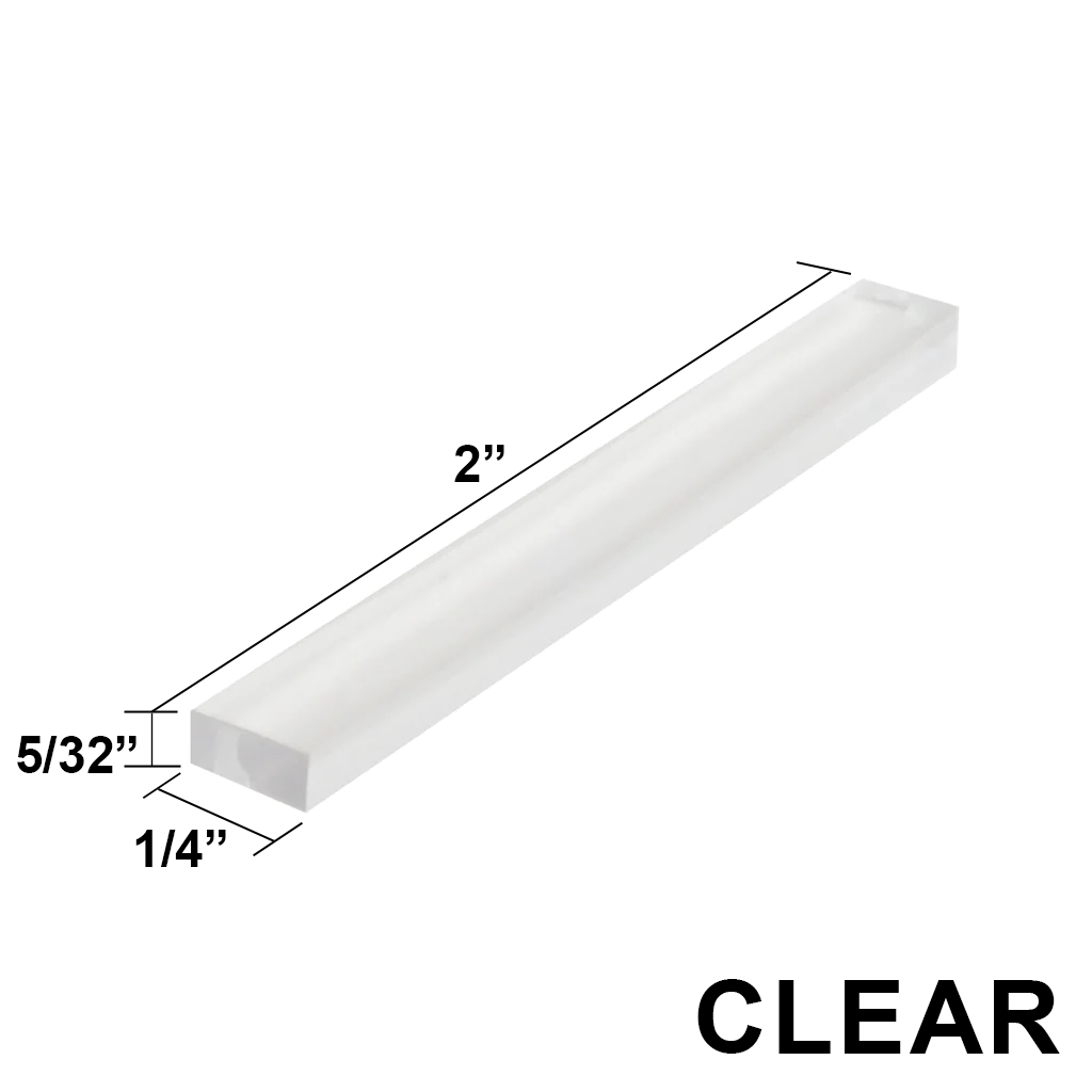 [CSB-1/4X2] GGH Setting Block - (1/4", 5/32", 1/8", 1/16") (2" & 6" Length)