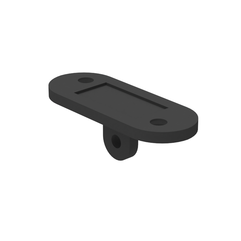 GGH Handrail - Saddle for Square Handrail Brackets - 180°