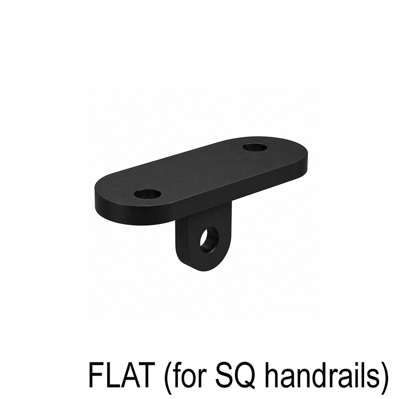 GGH Handrail - Saddle for Square Handrail Brackets - 180°