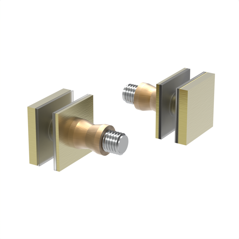 GGH Shower Handle - Washer/Stud Kit for Square Ladder Pull