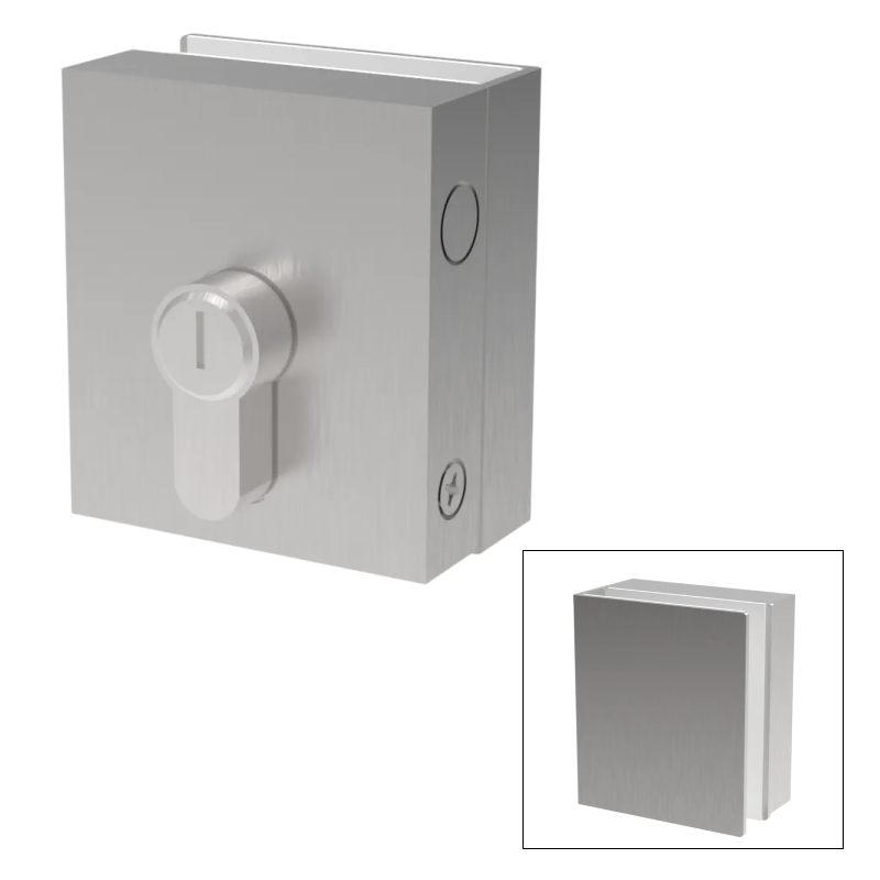 [SOLP812] GDL Series GGH Showcase Slip on Glass Door Lock