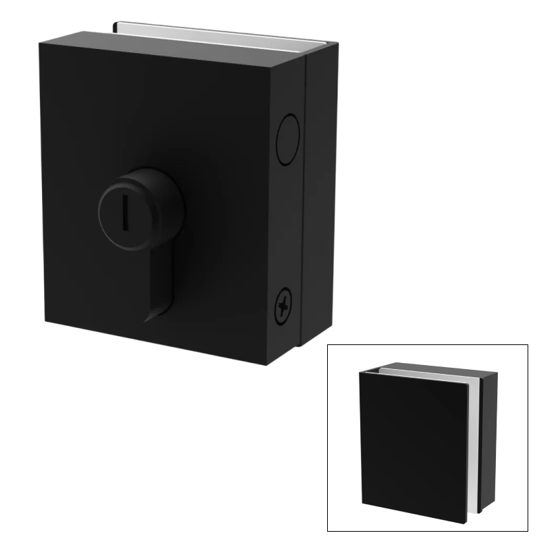 [SOLP812] GDL Series GGH Showcase Slip on Glass Door Lock