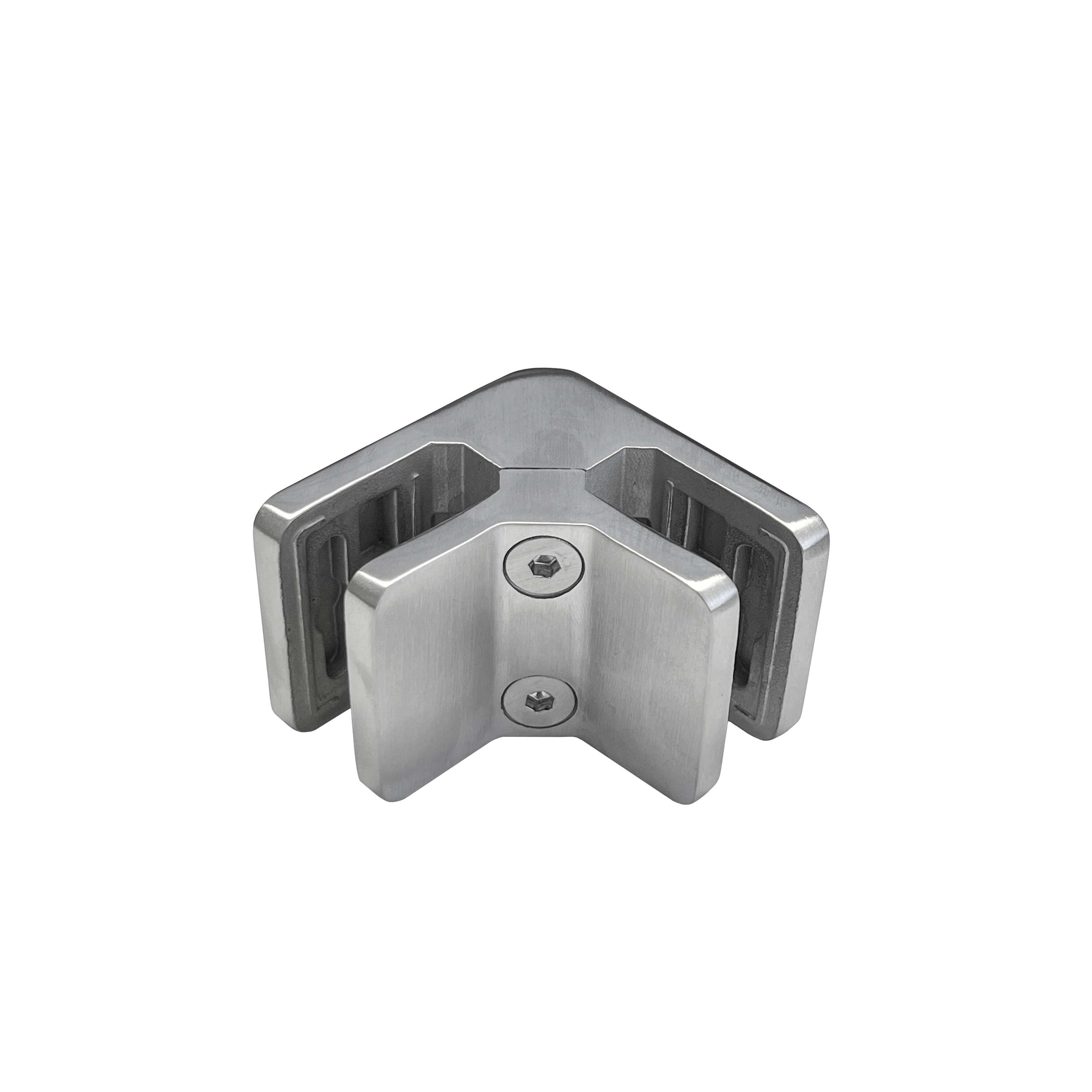 [BDIVE90SQ] DIVE Series GGH Pool Fence Hardware - Square Bracket - 90° Glass to Glass