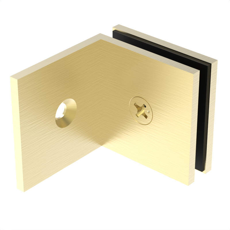 [SQC039] GGH Shower Clamp - Square - Wall Mount, Offset