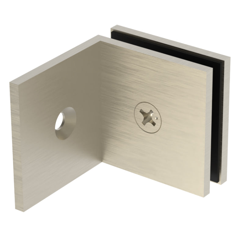 GGH Shower Clamp - Square - Wall Mount, Offset