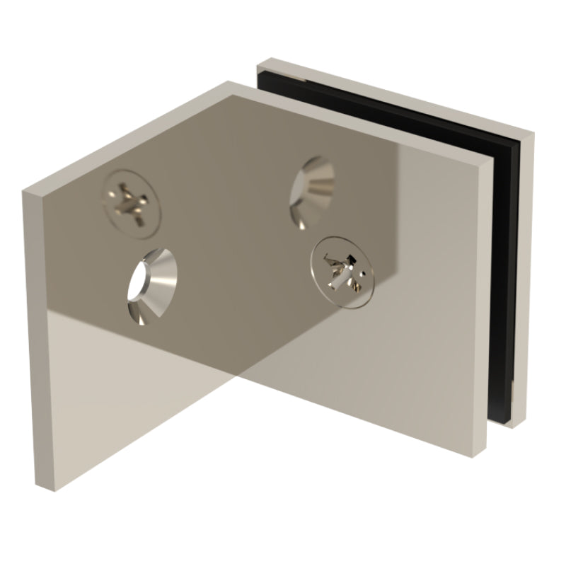 GGH Shower Clamp - Square - Wall Mount, Offset