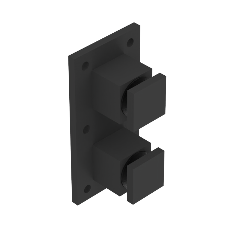 [SQSSOPLATE2] Superior Series GGH Square Standoff - 2" Standoffs With Mounting Plate