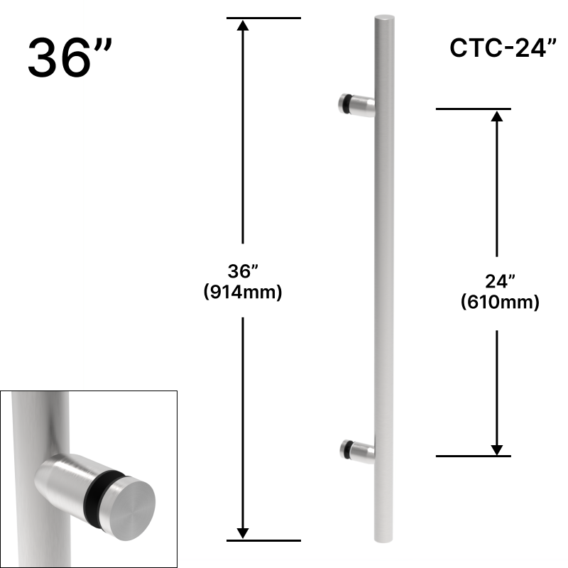 [SSLP36] GGH Ladder Pull - 36" (24" CTC) - Single-sided