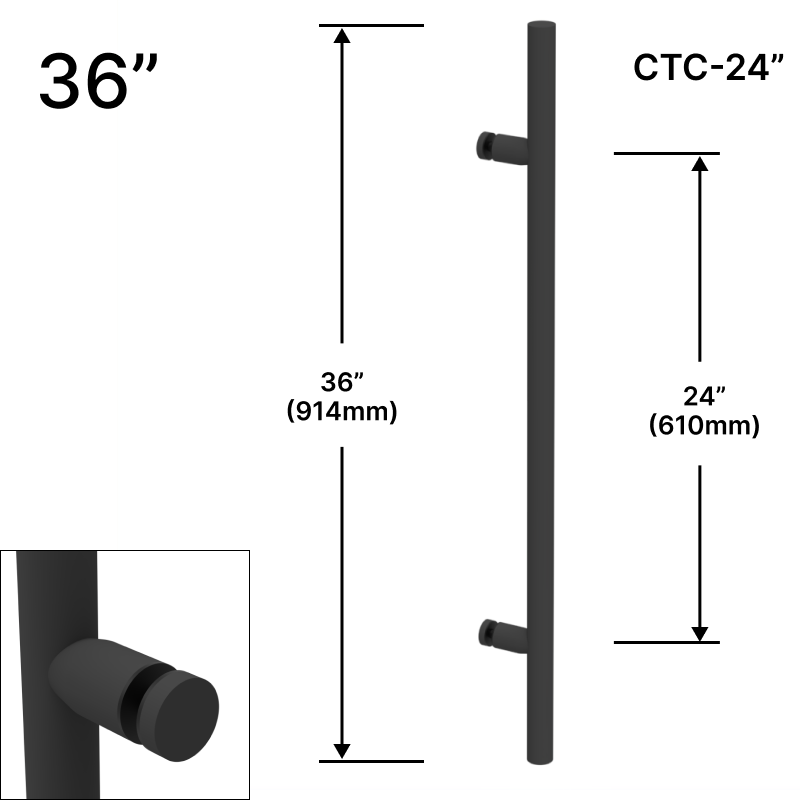 [SSLP36] GGH Ladder Pull - 36" (24" CTC) - Single-sided