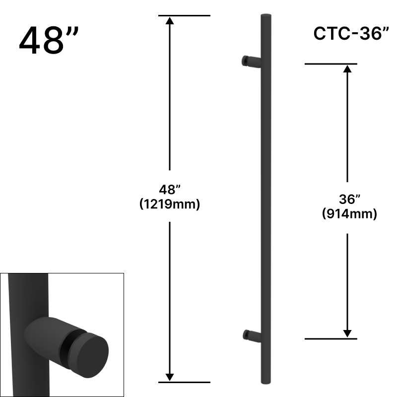 [SSLP48] GGH Ladder Pull - 48" (36" CTC) - Single-sided