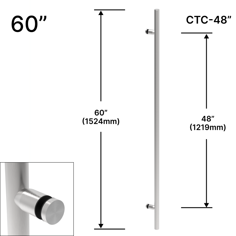 [SSLP60] GGH Ladder Pull - 60" (48" CTC) - Single-sided