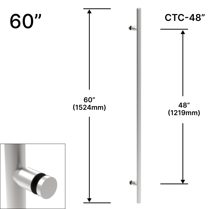 [SSLP60] GGH Ladder Pull - 60" (48" CTC) - Single-sided