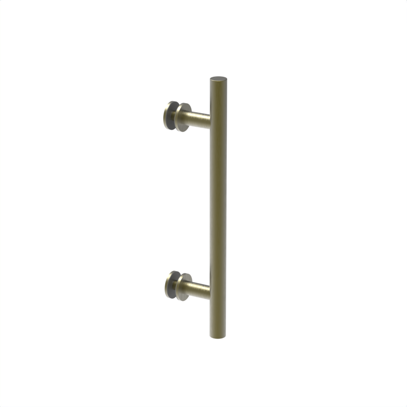 GGH Shower Handle - 8" - Single Sided - Round Ladder Pull Style