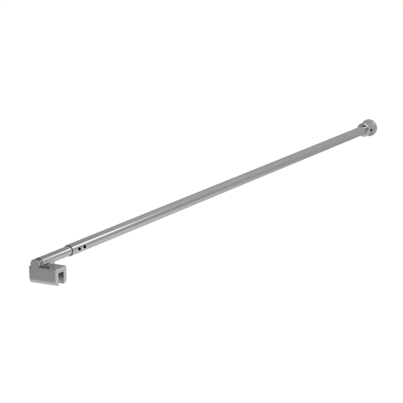 [SUPG2W] GGH Shower Support Bar - Adjustable - Wall to Glass