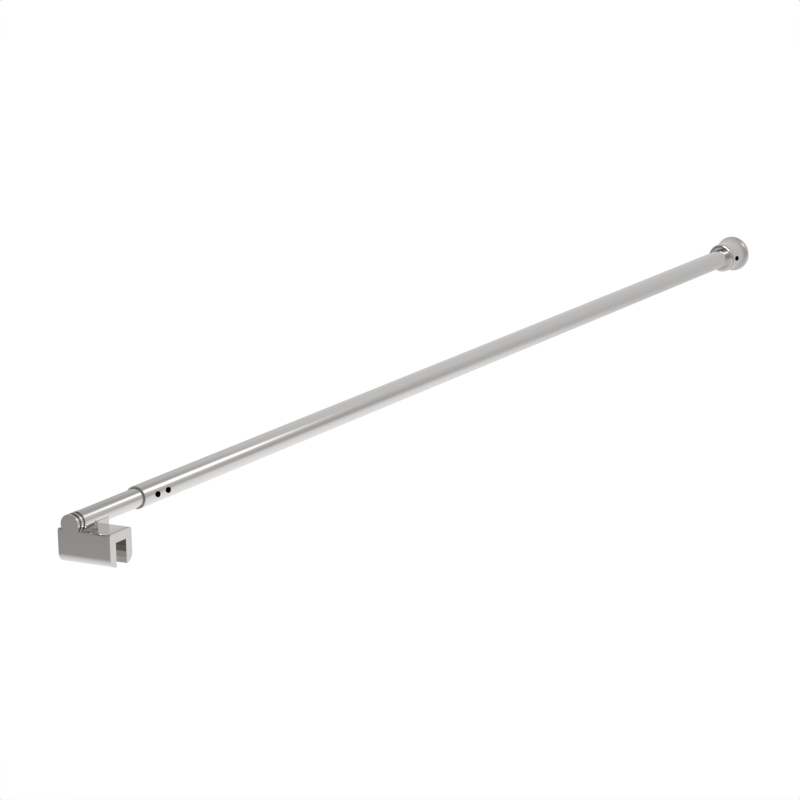 [SUPG2W] GGH Shower Support Bar - Adjustable - Wall to Glass