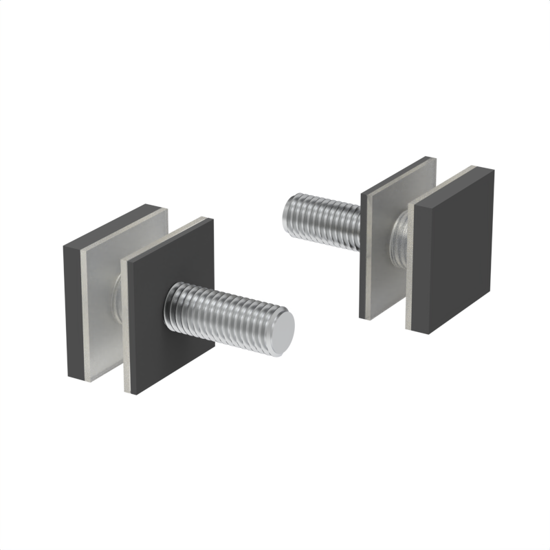 [SWSH] GGH Shower Handle - Square Washer/Stud Kit for Single-Sided Shower Handle