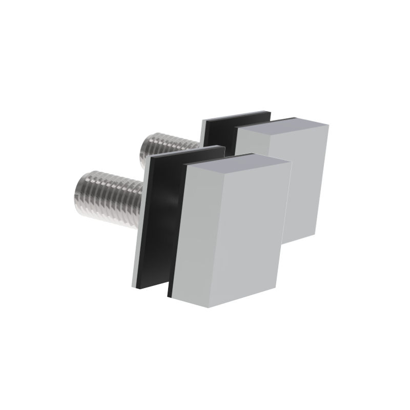 GGH Ladder Pull - Square Washer/Stud Kit for Single-Sided & Combination Ladder Pull