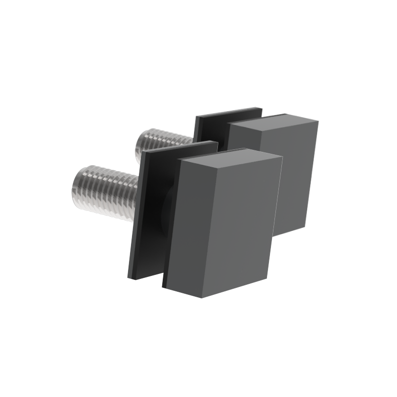GGH Ladder Pull - Square Washer/Stud Kit for Single-Sided & Combination Ladder Pull