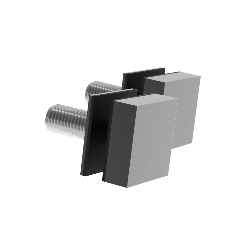 GGH Ladder Pull - Square Washer/Stud Kit for Single-Sided & Combination Ladder Pull