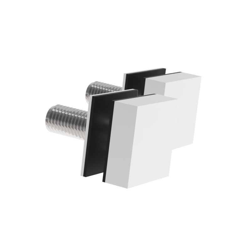 GGH Ladder Pull - Square Washer/Stud Kit for Single-Sided & Combination Ladder Pull